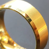 Titanium Gold Ring