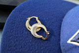 18k Gold Punjabi Nattiyan Minimalist Hoops Pair