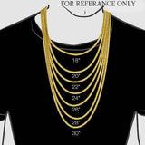 Silver Titanium Chain, Silver Chain, Chains, Waterproof, Gifts For Men