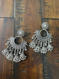 Indian Earrings, Long Hanging Jhumka Earrings, Indian Jewelry
