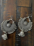 Indian Earrings, Long Hanging Jhumka Earrings, Indian Jewelry
