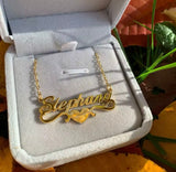 18k Gold / Silver Custom Name Chains