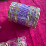 Indian Bangles Set, Bangles, Churi Set, Churiyan, Bollywood Bangles, 2.8 Size