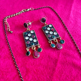 Indian Jewelry Set, Elegant Jewelry, Indian Earrings, Kundan Jewelry