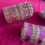 Indian Bangles Set, Bangles, Churi Set, Churiyan, Bollywood Bangles, 2.8 Size