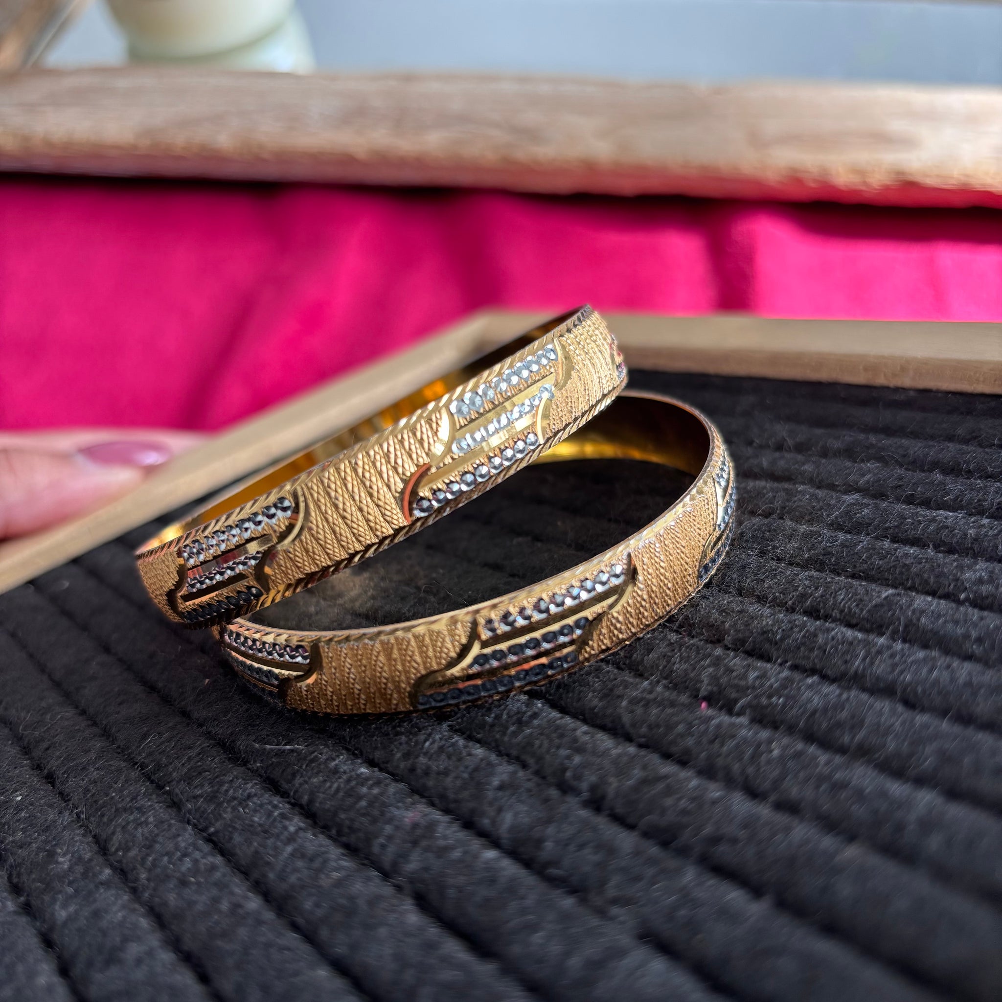 Indian Bangles Set, Bangles, Churi Set, Churiyan, Bollywood Bangles, 2 ...