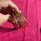 Indian Bangles Set, Bangles, Churi Set, Churiyan, Bollywood Bangles, 2.8 Size