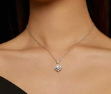 1ct Lab Diamond Necklace set in S925