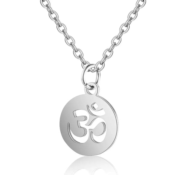 ॐ OM Silver Necklace