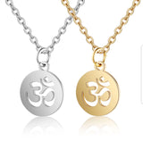 ॐ OM Silver Necklace