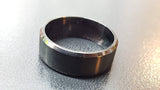 Titanium Black Ring, Hypoallergenic, Black Titanium Ring, Titanium Band