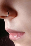 18g Titanium Nose Clicker Piercing, Earrings, Cartilage, Septum, Helix