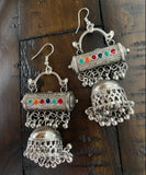 Indian Earrings, Long Hanging Jhumka Earrings, Indian Jewelry