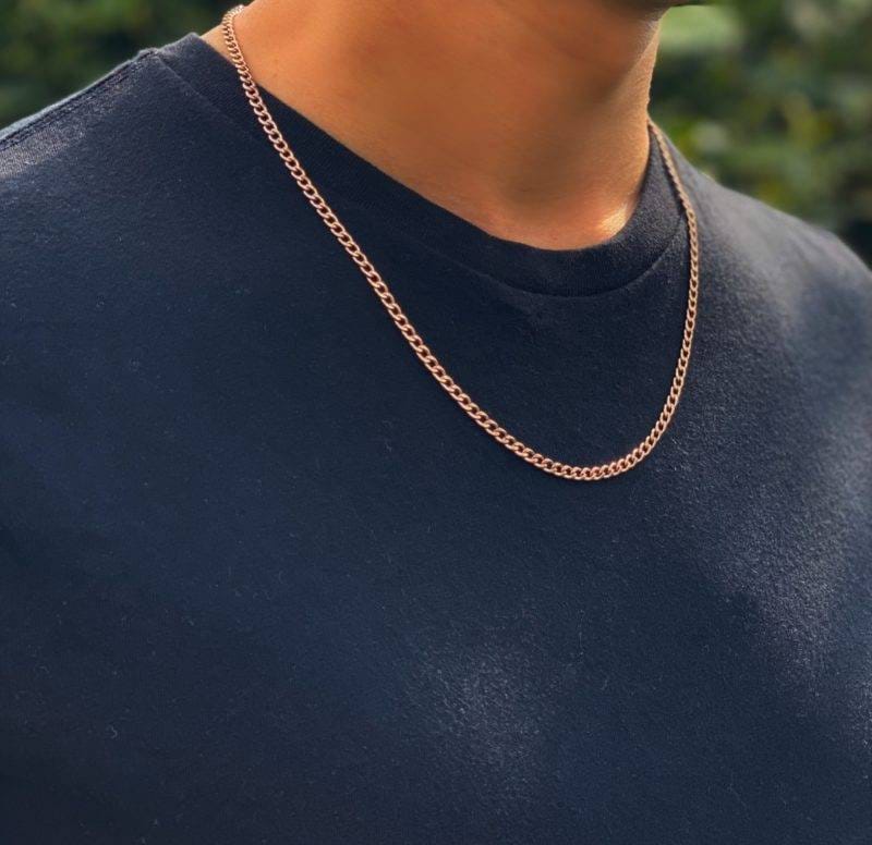 Stainless Steel Necklace For Women Lover's Gold And Rose Gold Color Ch в  2024 г | Религиозные украшения, Ювелирные изделия с крестом, Цепочка