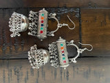 Indian Earrings, Long Hanging Jhumka Earrings, Indian Jewelry