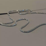 Stunning 925 Sterling Silver Choker Necklace