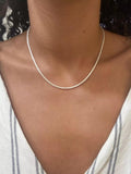 Stunning 925 Sterling Silver Choker Necklace